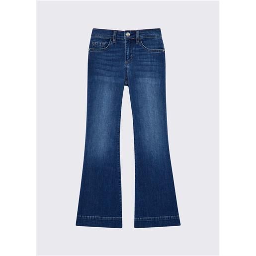 LIUJO liu jo jeans bootcut a vita alta, denim blu