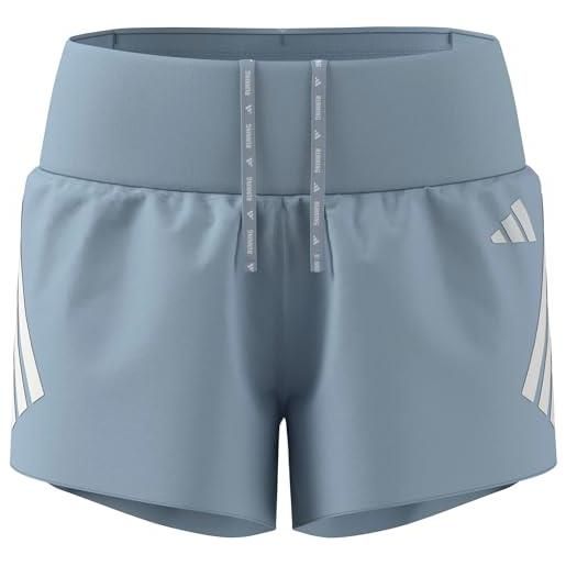 adidas femme adi365 running formotion iconic shorts, crystal sky, xs 4 inch