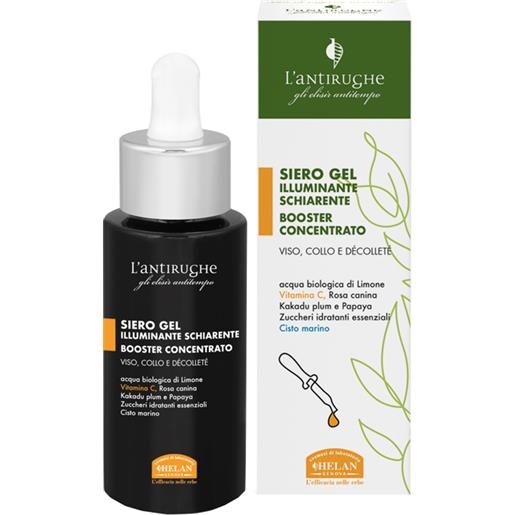 HELAN COSMESI Srl elisir antitempo l'antirughe siero gel illuminante schiarente booster concentrato 30 ml - helan - 947343808