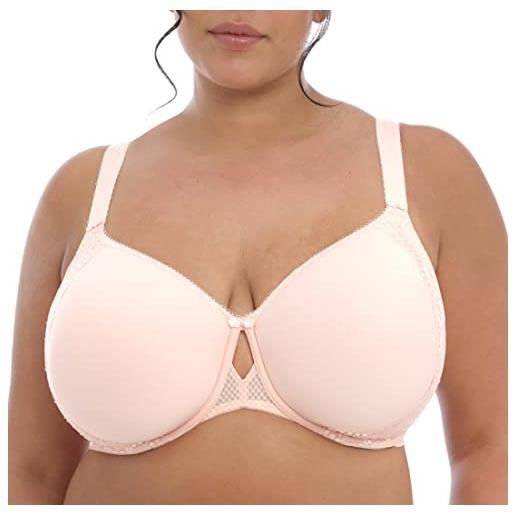 Elomi charley t-shirt da donna senza cuciture traspirante con ferretto, balletto rosa, 34gg