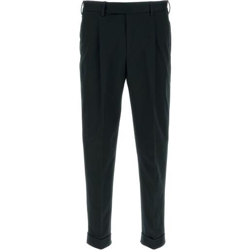 PT Torino pantaloni edge affusolati - nero