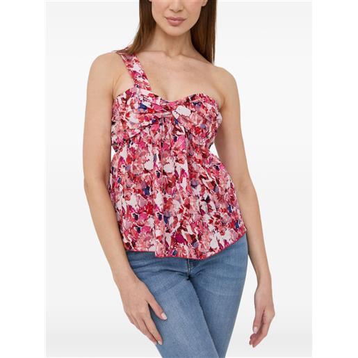 Patrizia Pepe top monospalla - rosso