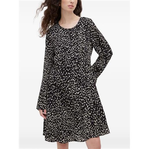 Marc O'Polo abito corto con stampa - nero