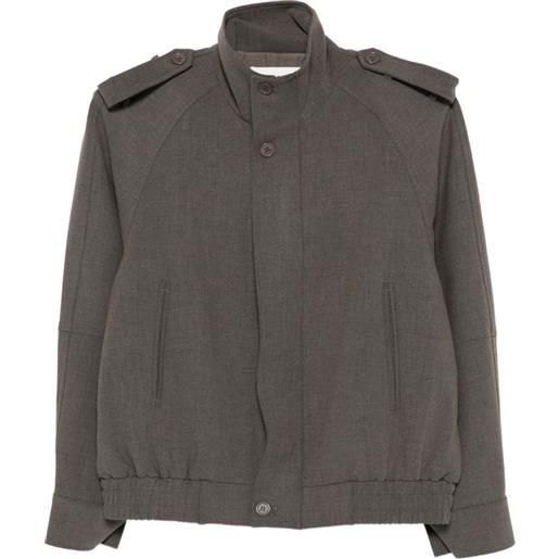 The Frankie Shop giacca kelly oversize - grigio