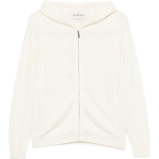 BOMPARD felpa con cappuccio - bianco