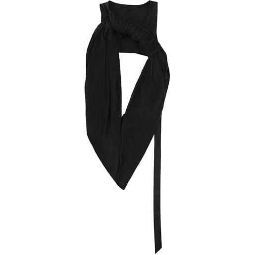 Rick Owens DRKSHDW canotta smanicata - nero