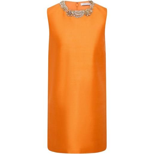 Rachel Gilbert abito corto ludovica con decorazione - arancione