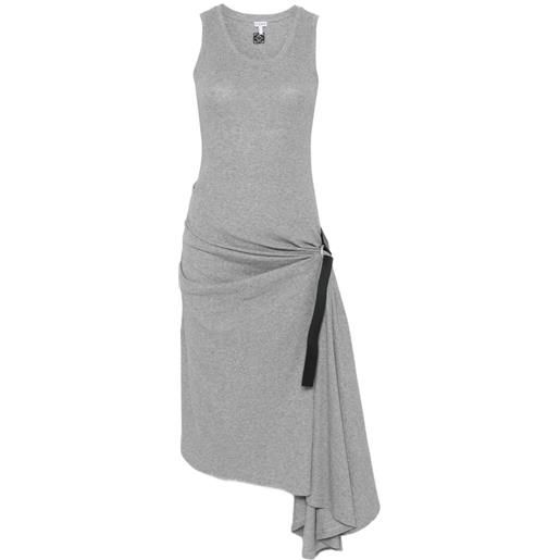 LOEWE abito midi tank - grigio