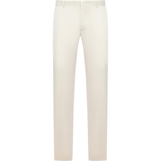 PT Torino pantaloni con passanti - bianco