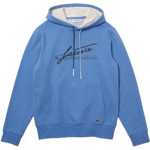 Lacoste felpa con cappuccio - blu