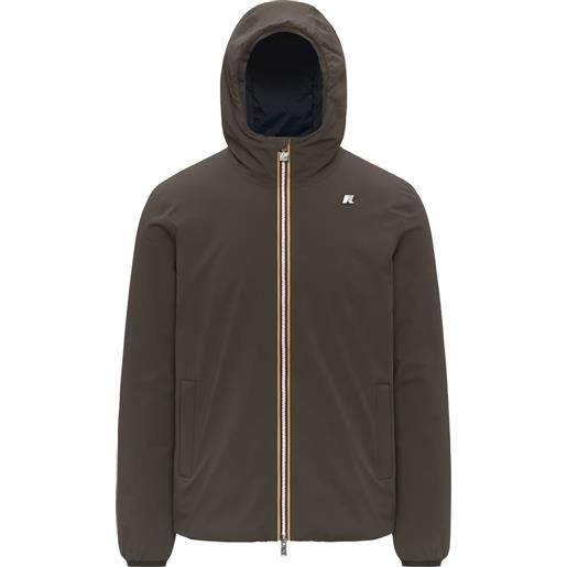 K-WAY giacca con cappuccio jack st warm double