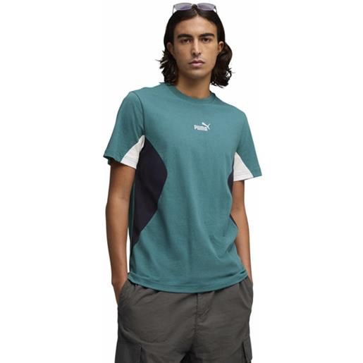 Puma essential block m - t-shirt - uomo