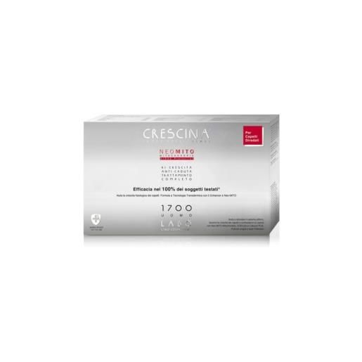 Labo International labo crescina transdermic isole follicolari neo mito 1700 uomo 10+10 fiale