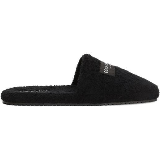 TIGLIO 854 NERO BLU TESTA DI MORO PANTOFOLE CIABATTE UOMO INVERNALI DAL 39 / 47