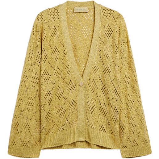 MOMONÌ cardigan lupinos - giallo