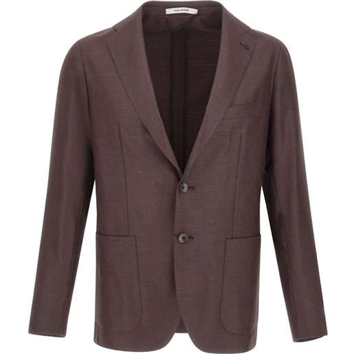Tagliatore blazer monopetto - marrone