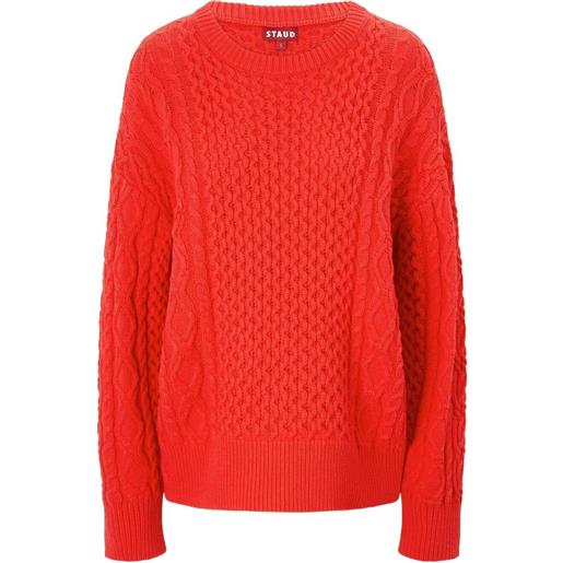 STAUD maglione tracy - rosso