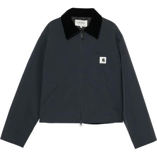 Carhartt WIP giacca con colletto in velluto - blu