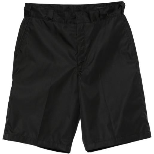 Prada re-nylon shorts - nero