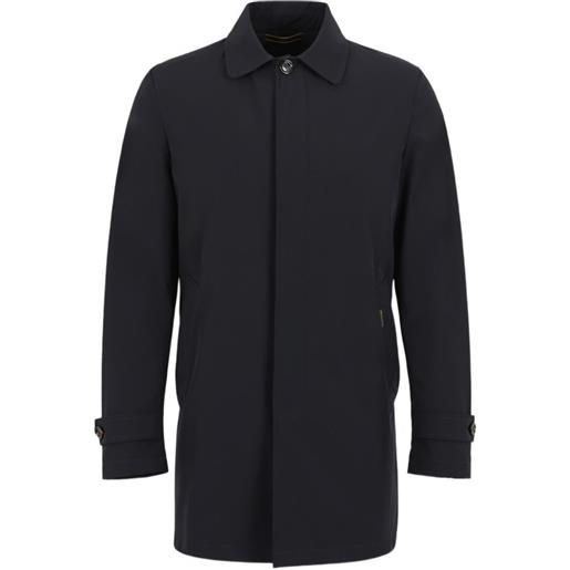 Moorer cappotto porto-os con bottoni - blu