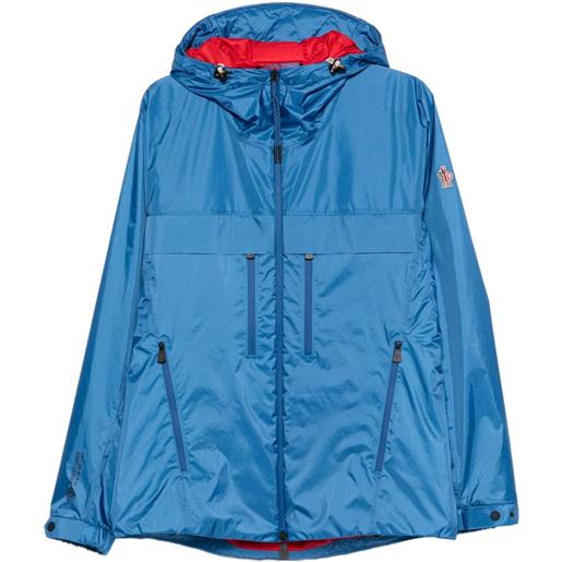 Moncler Grenoble giacca con cappuccio - blu