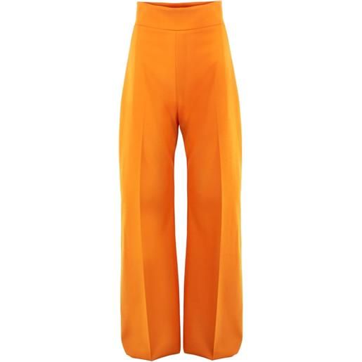 Carolina Herrera wide-leg diane pants - arancione