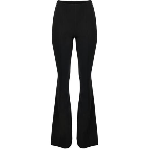 Carolina Herrera flared trousers - nero