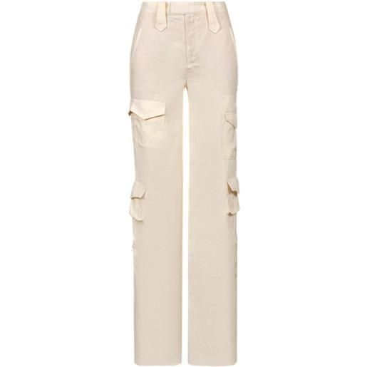 Johanna Ortiz pantaloni adaptive grace con tasche cargo - toni neutri