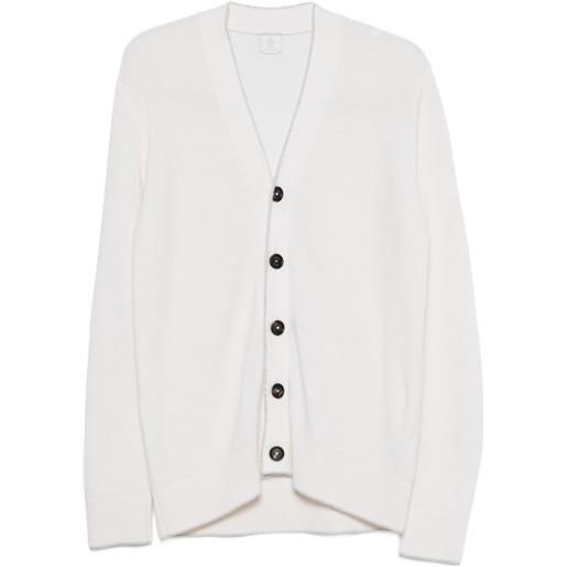 Eleventy cardigan con dettagli a contrasto - toni neutri