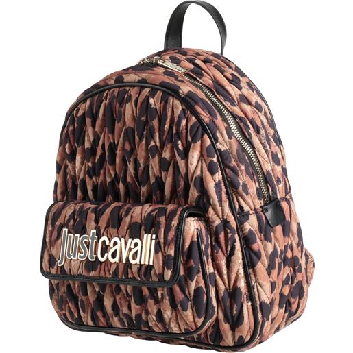 OPAGE Zaino In Pelle PU Donna Alla Moda - 3-in-1: Zaino, Borsa A Tracolla E Trolley, Con Cinturino Da Polso, Stampa Marrone E Leopardata