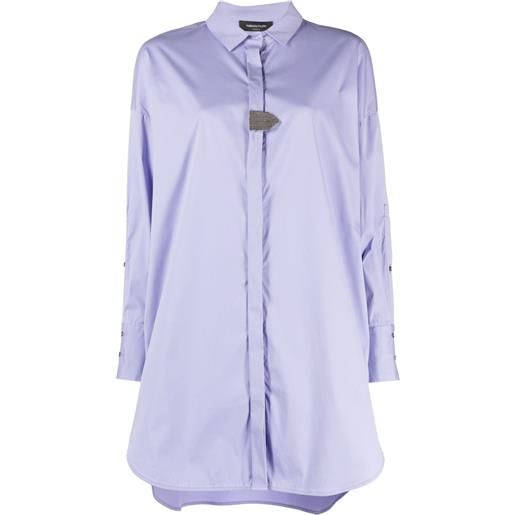 Fabiana Filippi chemisier con decorazione - viola