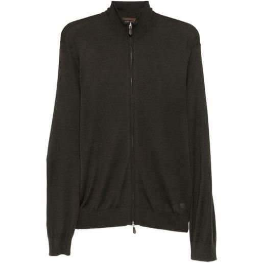 N.Peal cardigan the hyde - marrone