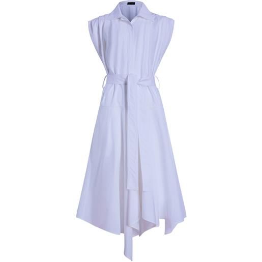 Proenza Schouler abito midi adinna con cintura - viola
