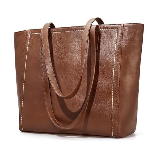 Borsa shopping di moda in morbida pelle per donna, con ampia capacà, versatile, utilizzabile come borsa a spalla, sotto braccio o a tracolla, borsa da lavoro accattivante per donne | SHEIN ALIA