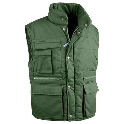 Generico gilet da lavoro sottozero modello antares (it, testo, m, regular, regular, verde)