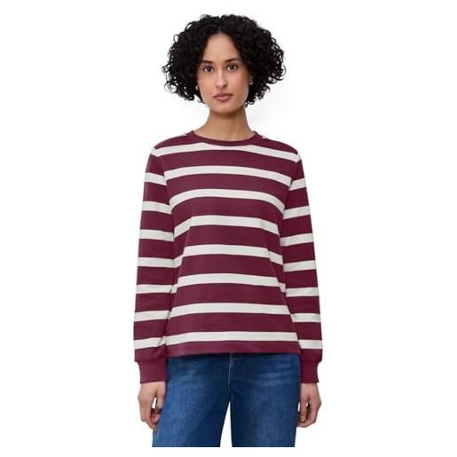 Street One felpa a righe dark clouded blush 38