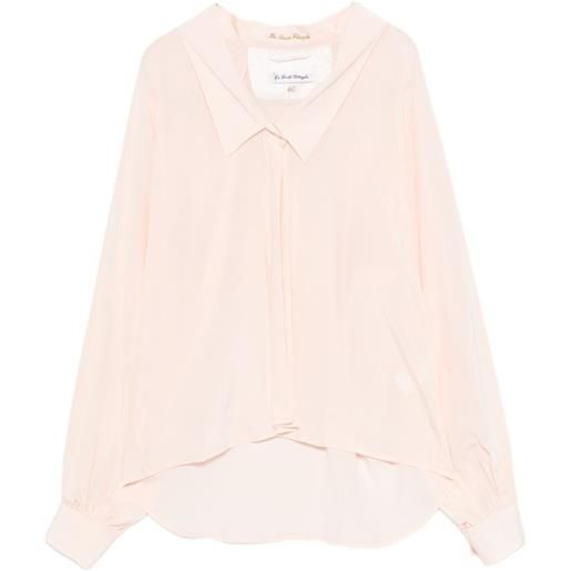 Le Sarte Pettegole camicia con colletto - rosa