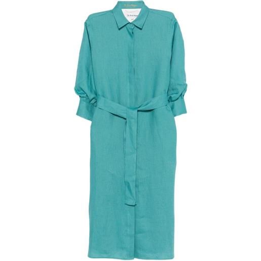 Le Sarte Pettegole abito con cintura - blu