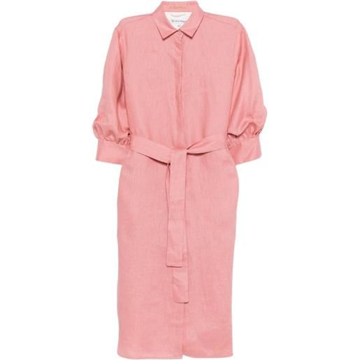 Le Sarte Pettegole chemisier con cintura - rosa