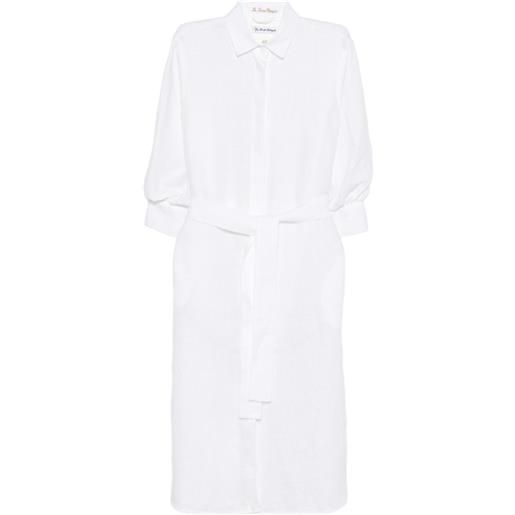 Le Sarte Pettegole chemisier con cintura - bianco