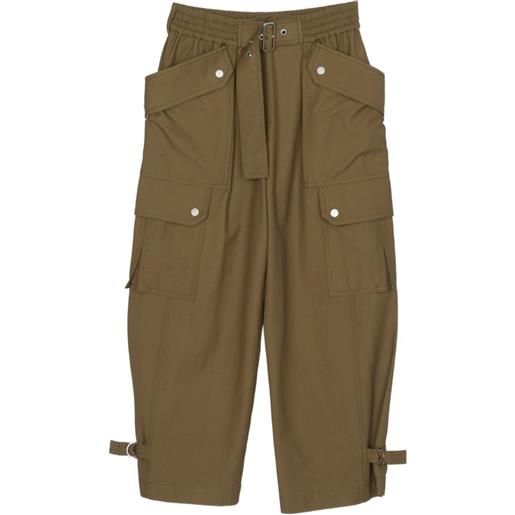 3.1 Phillip Lim cargo con cintura - marrone