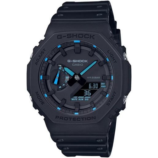 Casio Orologio Digitale Quadrante Nero con cinturino Grigio Resina