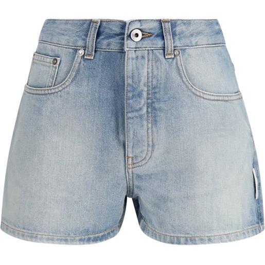 Off-White shorts denim doll - blu