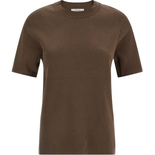 ENTIRE STUDIOS t-shirt girocollo - marrone