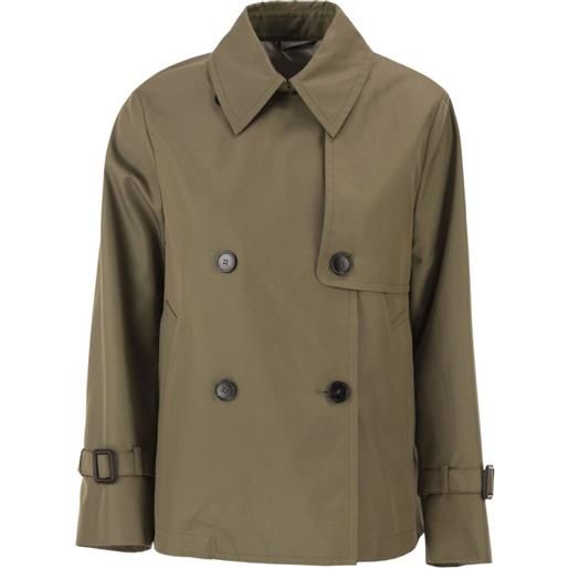 Weekend Max Mara trench doppiopetto - verde