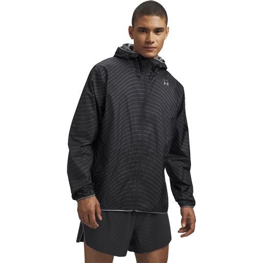 UNDER ARMOUR ua halo run reflectivejacket giacca running uomo