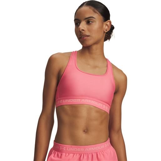 UNDER ARMOUR crossback mid bra reggiseno allenamento donna