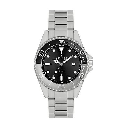 Macabolo Orologi tattici da uomo, per sport, analogici, da lavoro, impermeabile, casual, al quarzo, per uomini, marrone, cinghie