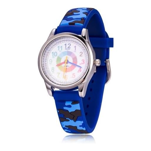 Orologio Sportivo Sinar Per Ragazzi - Impermeabile 10 Bar, Quadrante
