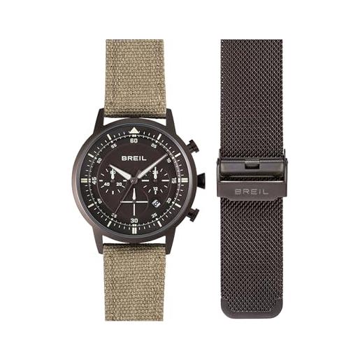Breil, Collezione Caliber, Orologio Uomo Solo Tempo in Acciaio